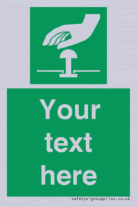 Custom Safe condition: Emergency stop button